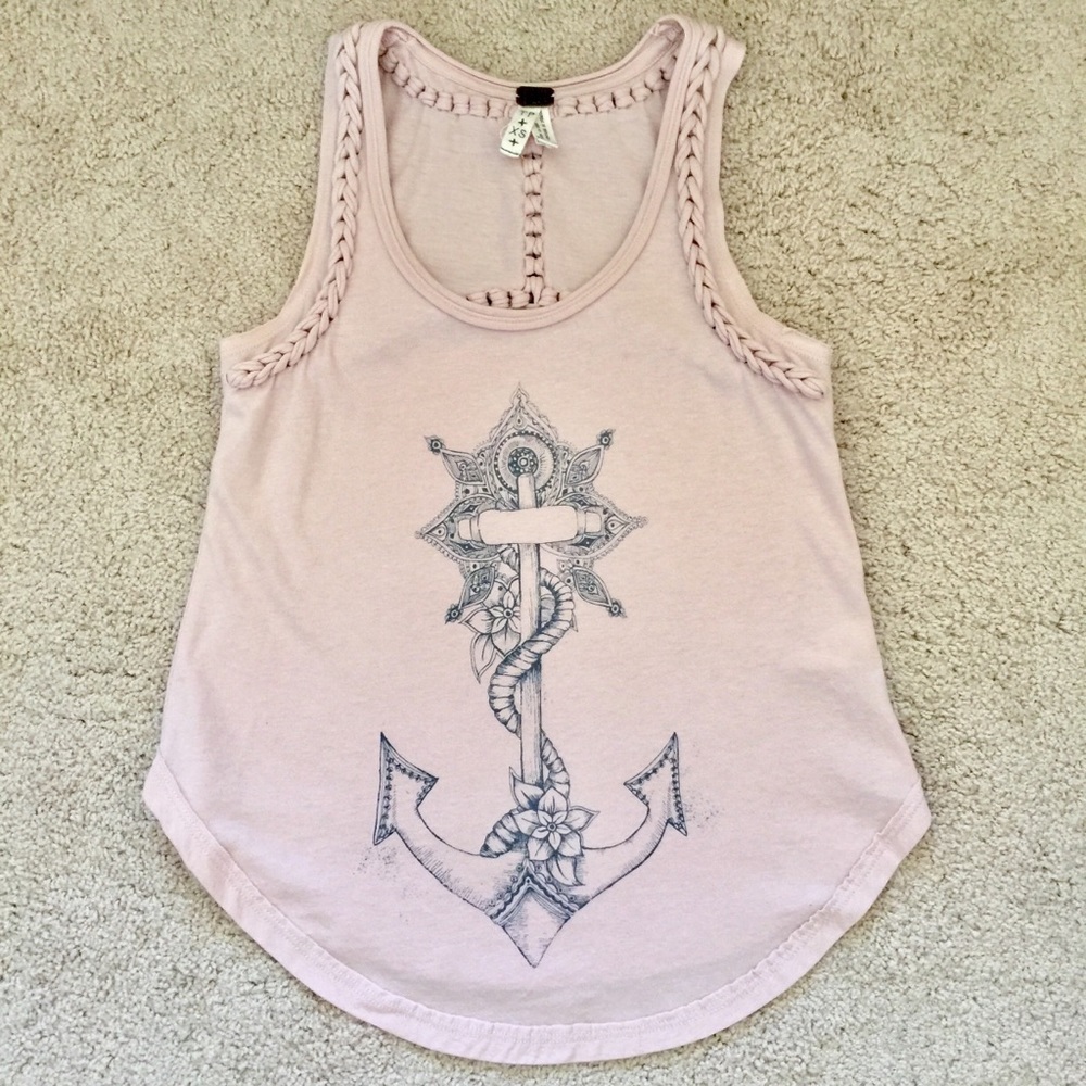 🆕 Free People we the free anchor top xs